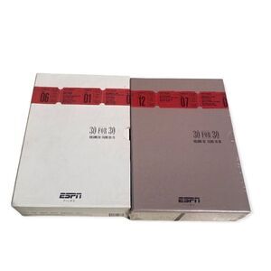 30 for 30 volume 1 & 2 DVD Sets ESPN films